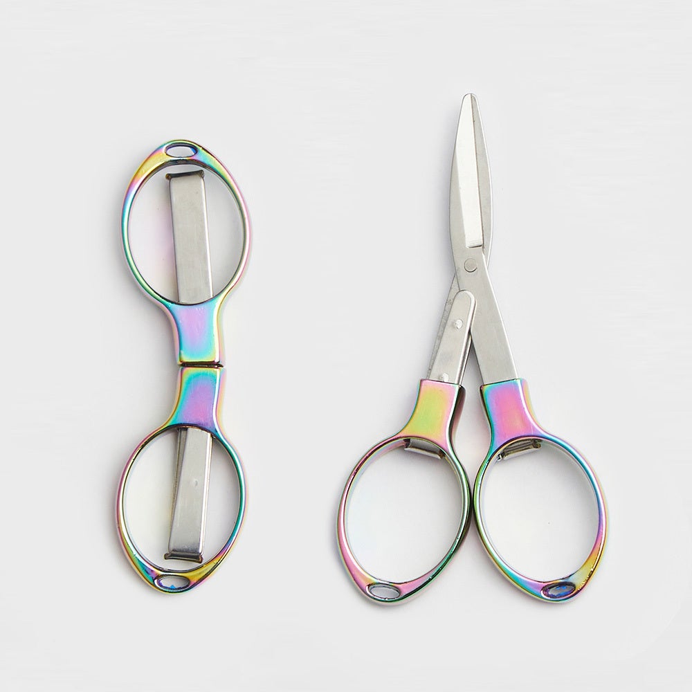 Knitpro Folding Scissors Rose Gold 